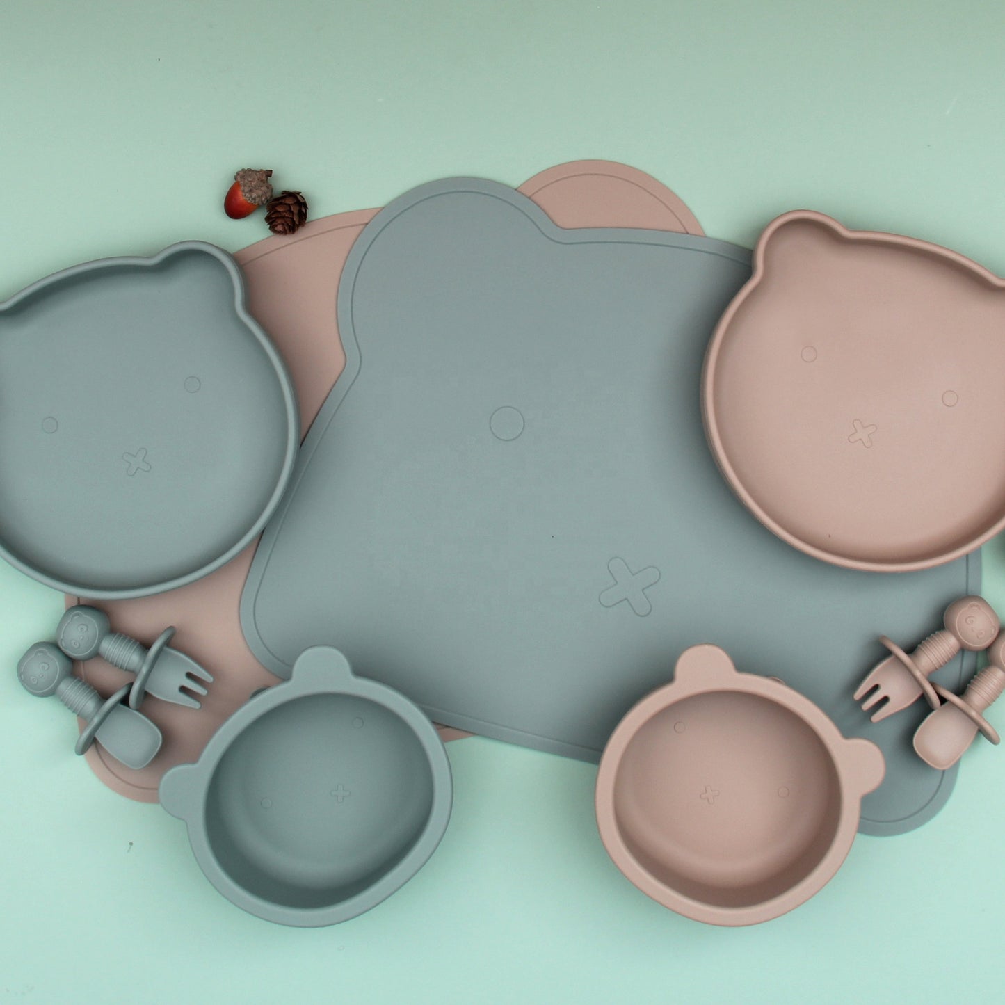 Individual Silicona Bear - Taupe