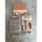 Caja de regalo - Baby essentials Pebble con sonajero rattan