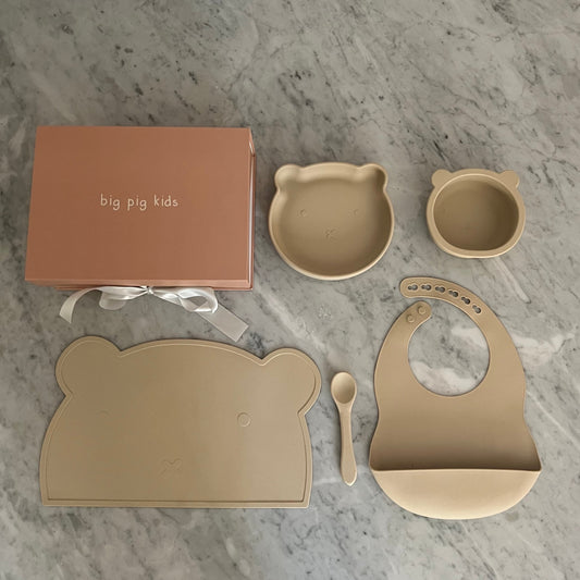 Caja de regalo Mi Primera Comida - Sand