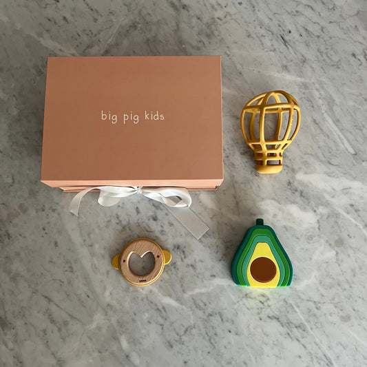Caja de regalo Mis Primeros Juguetes - Olive