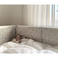 Protector Cuna / Cama - Blue Blossom Mist