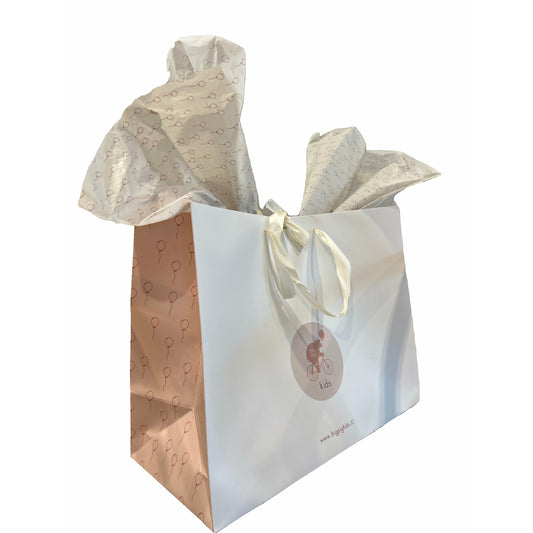Bolsa para regalo con cinta de seda - L (20 x 45 x 35 cm)