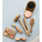Set de maquillaje madera