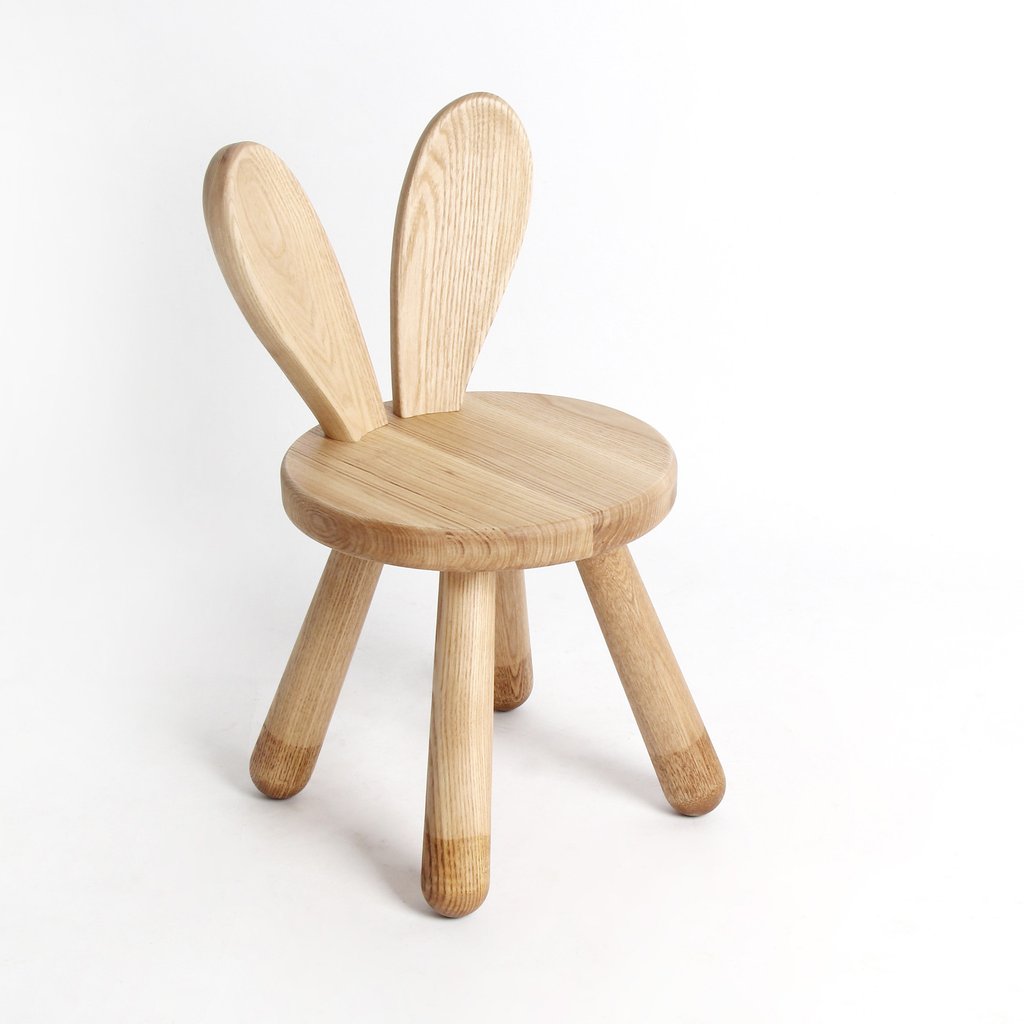 Silla Conejo Con Cojin Removible