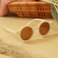 Anteojos Vintage - Milk White