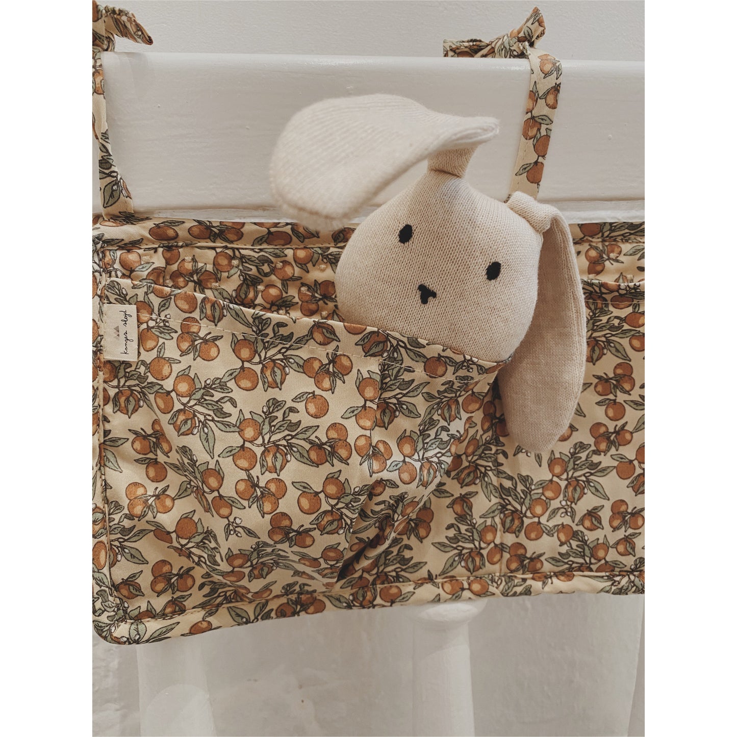 Bolsillo De Cuna Acolchado - Orangery Beige
