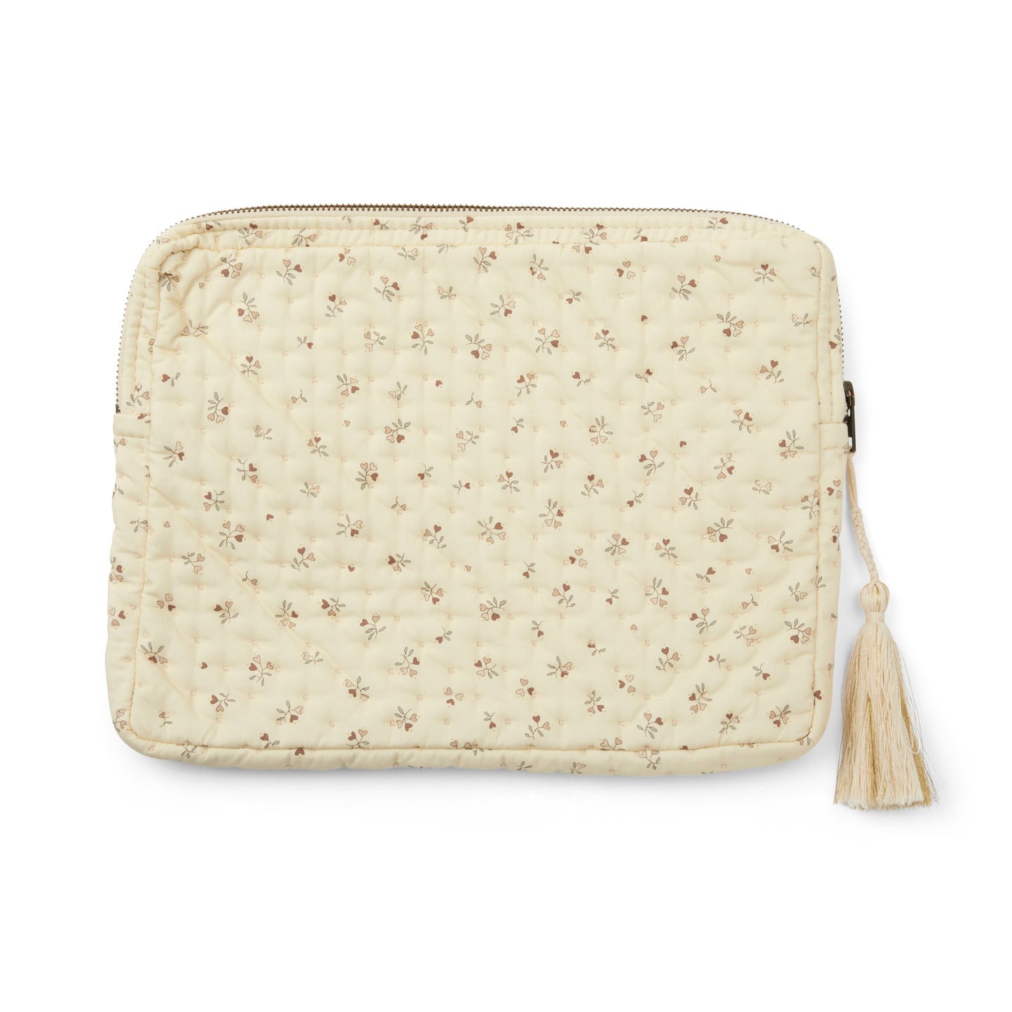 Tablet quilted bag - Petit Amour Rose