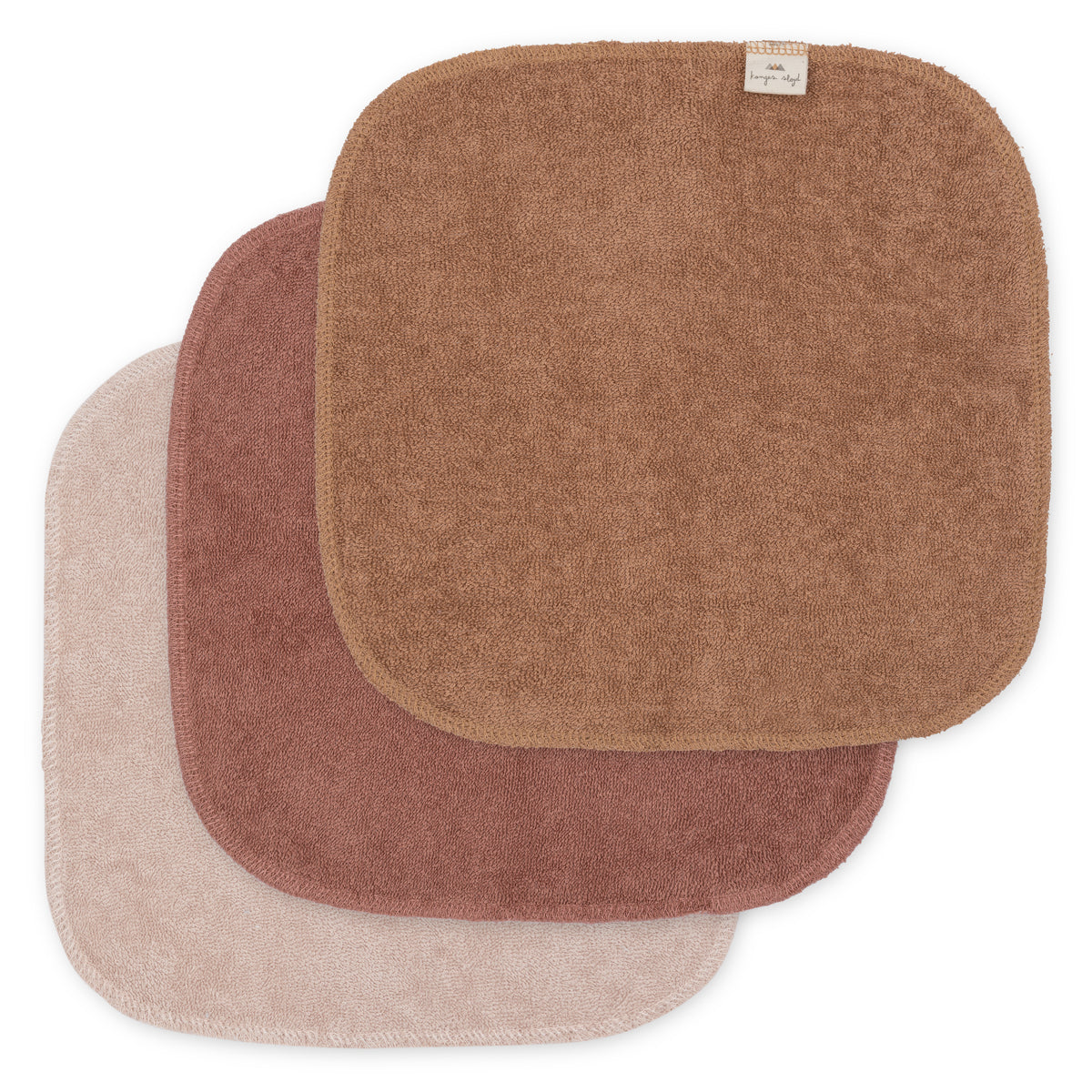 Set 3 Toallas De Baño Terry / wash cloth - Bloom