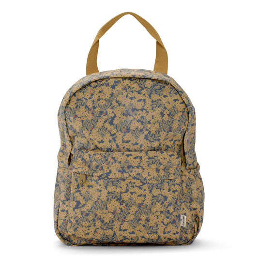 Mochila Rain Kids Mini - Winter Leaves Mustard