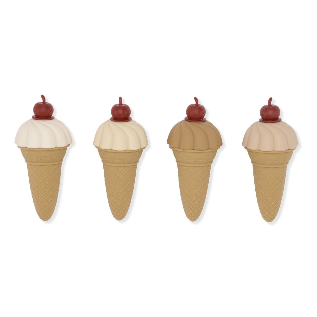 Set 4 Moldes para Helados Silicona