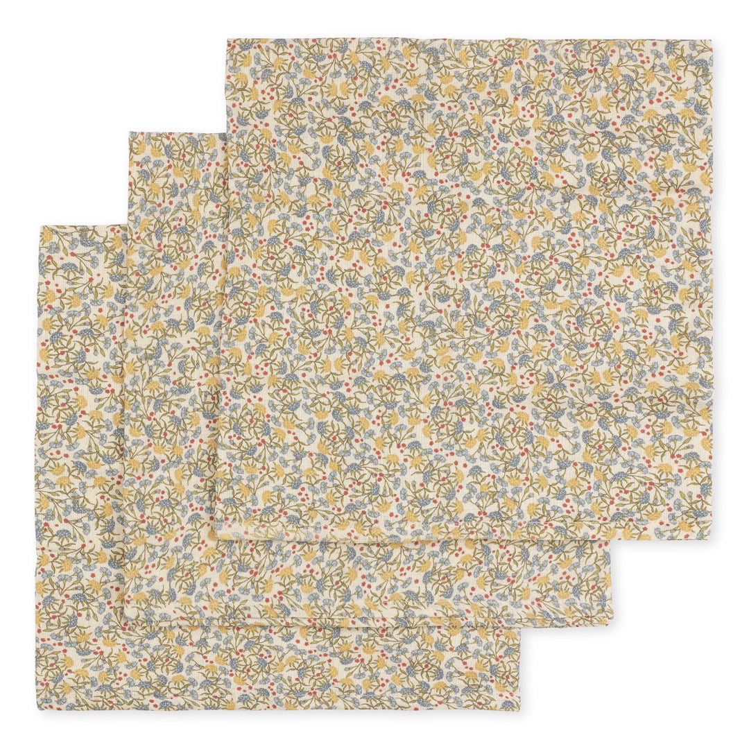 Set 3 Tutos Muselina - Jardin de fleurs