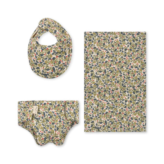 Set de muda para muñeca - Jardin de fleurs