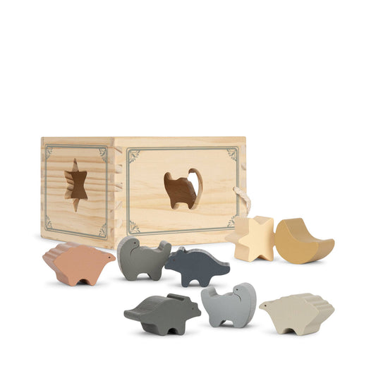 Juego de encaje - Dino Shape Sorter