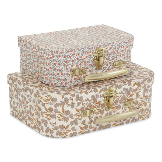 Set De 2 Maletas - Orangery Bleu / Fleur de glace