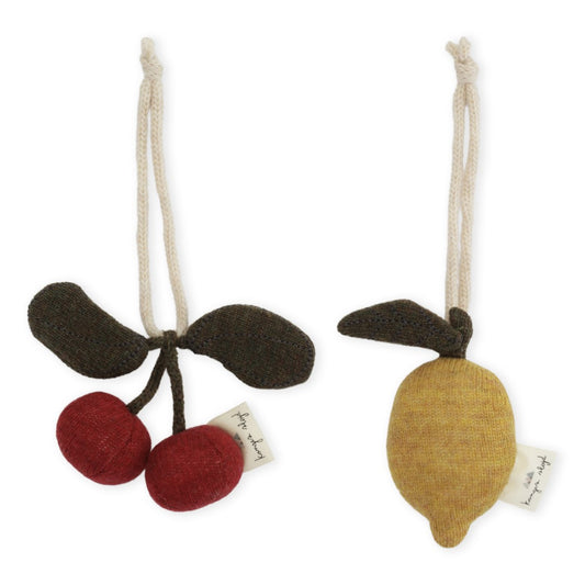 Pack 2 Colgantes activity toys - Cherry / Lemon