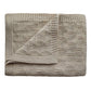Manta Tejida - Honeycomb Beige