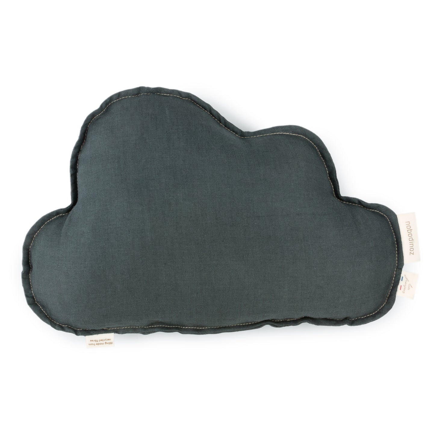 Cojín Nube Lin Français - Green Blue
