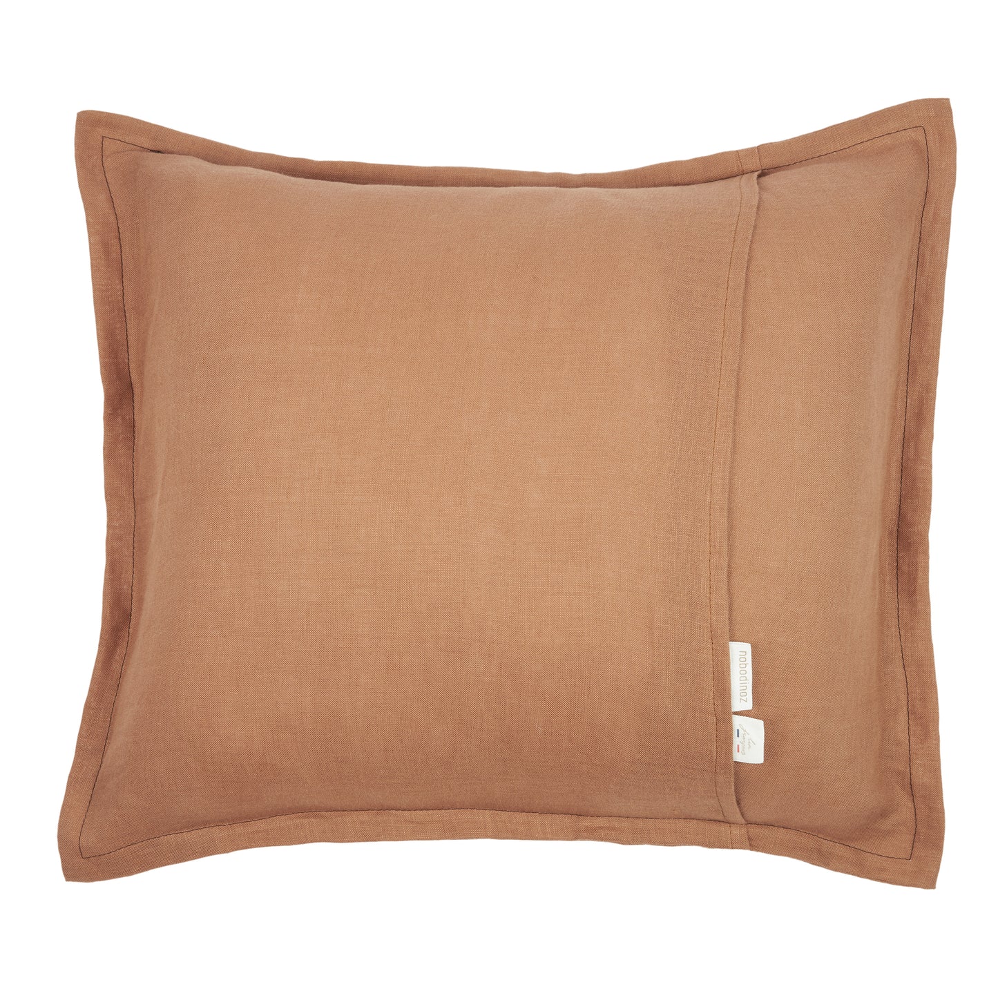 Funda de almohada Lin Français 40 x 45 cm - Noisette