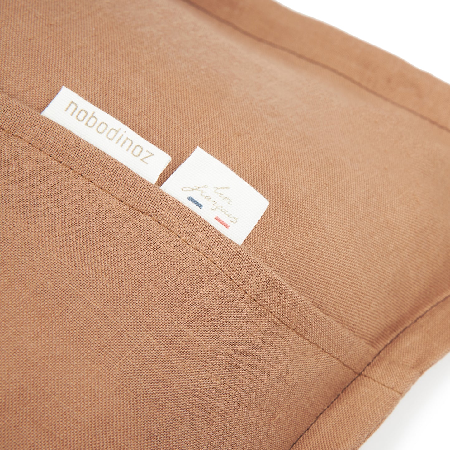 Funda de almohada Lin Français 40 x 45 cm - Noisette