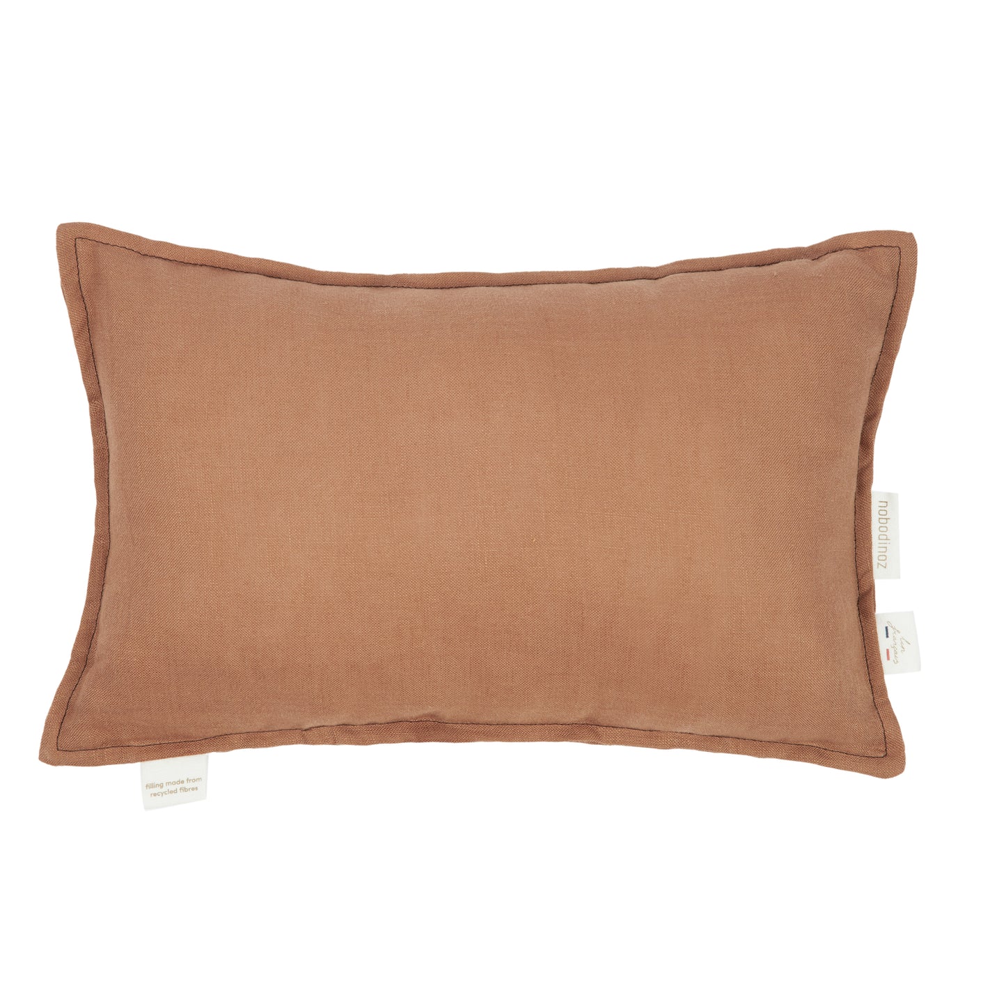 Cojín Rectangular Lin Français - Noisette