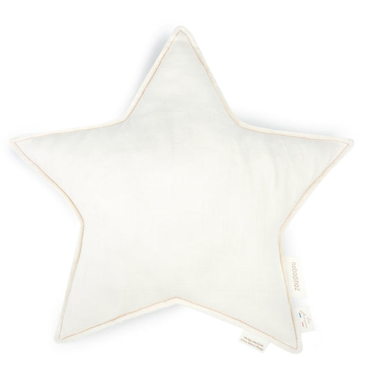 Cojín Estrella Lin Français - Off White