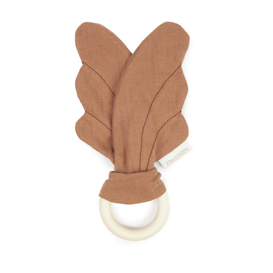 Anillo de dentición Lin Français - Noisette