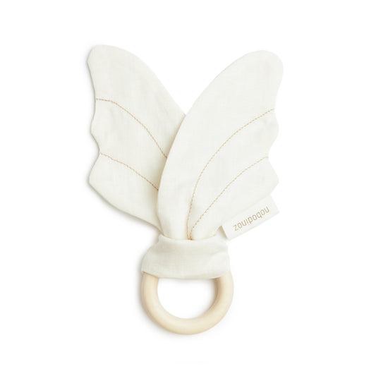 Anillo de dentición Lin Français - Off White