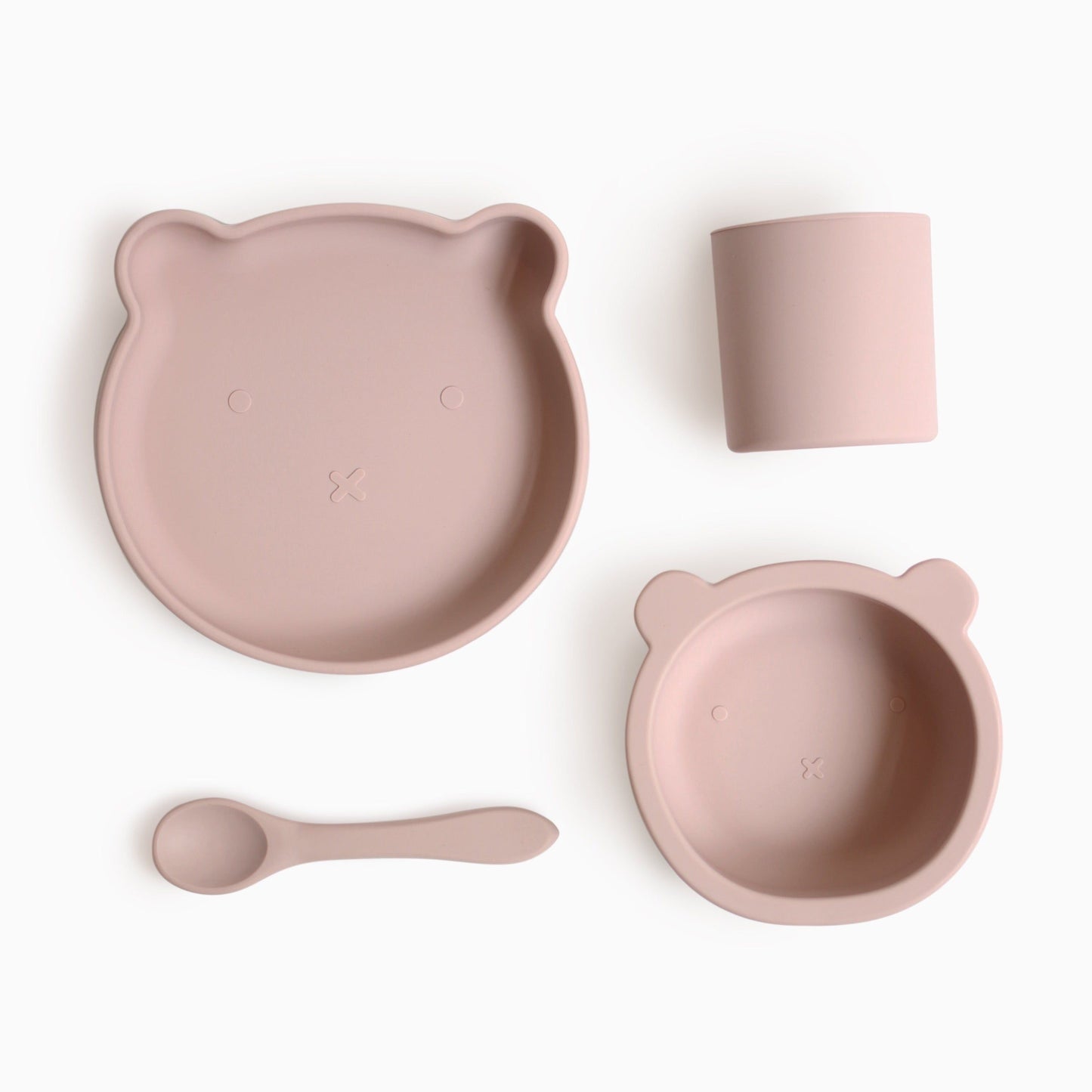 Bowl Silicona Bear - Dusty Lilac
