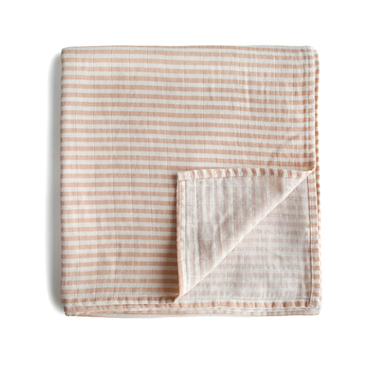 Swaddle Muselina - Natural Stripe