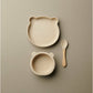 Plato Silicona Bear - Beach Sand