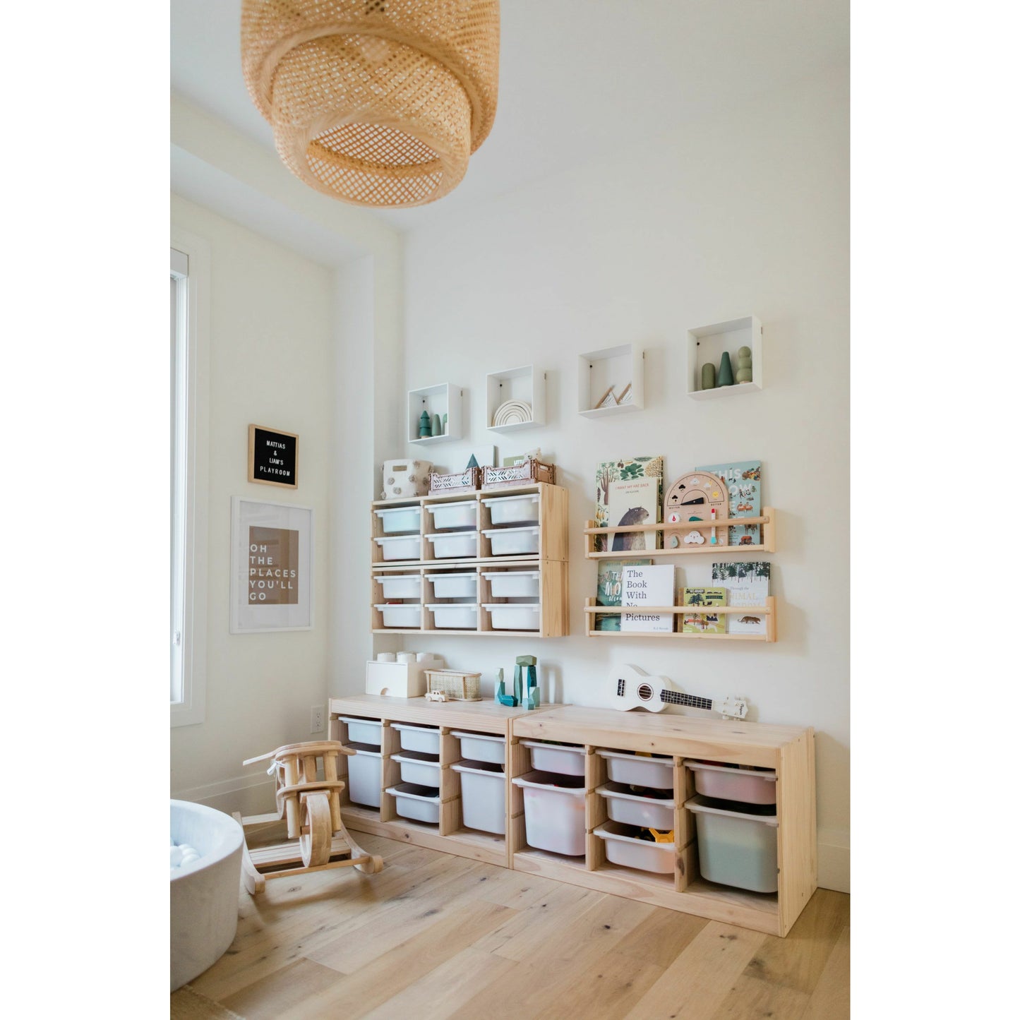 Lampara Colgante - Fibra Natural