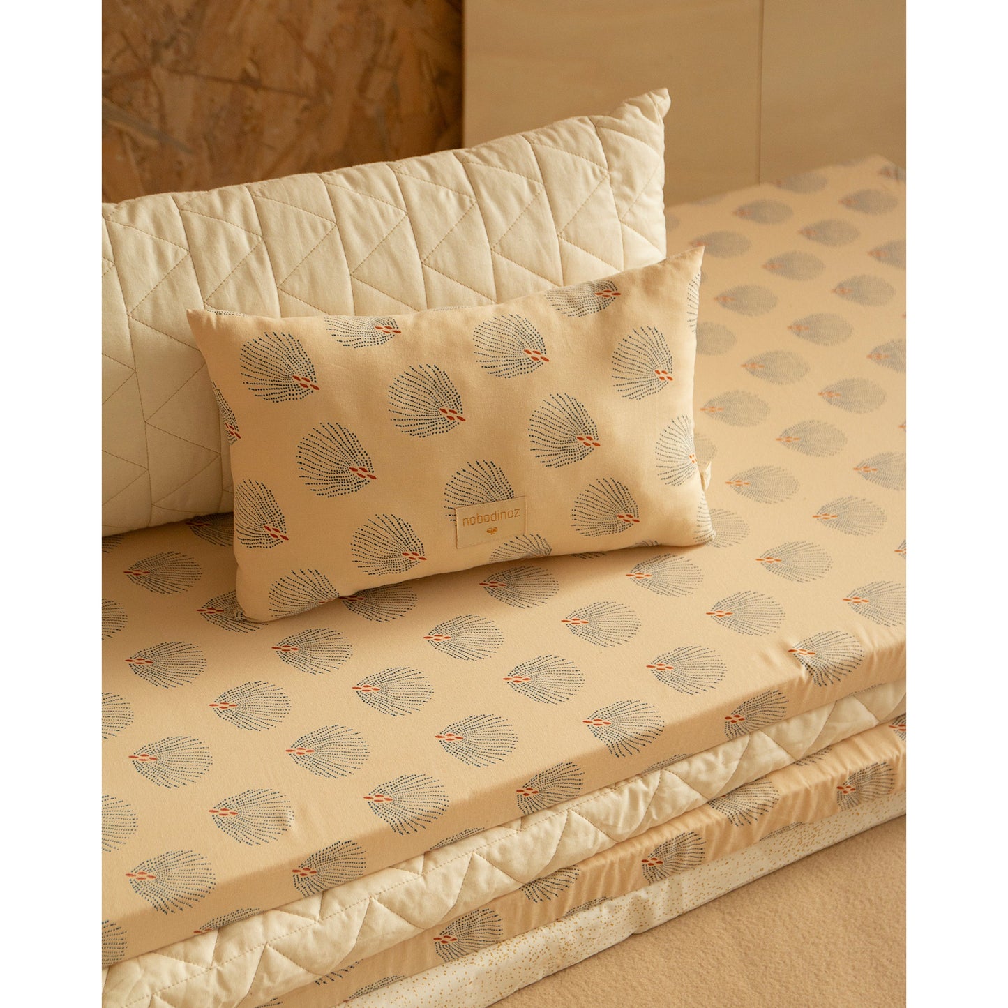 Colchoneta Saint Barth - Blue Gatsby / Cream