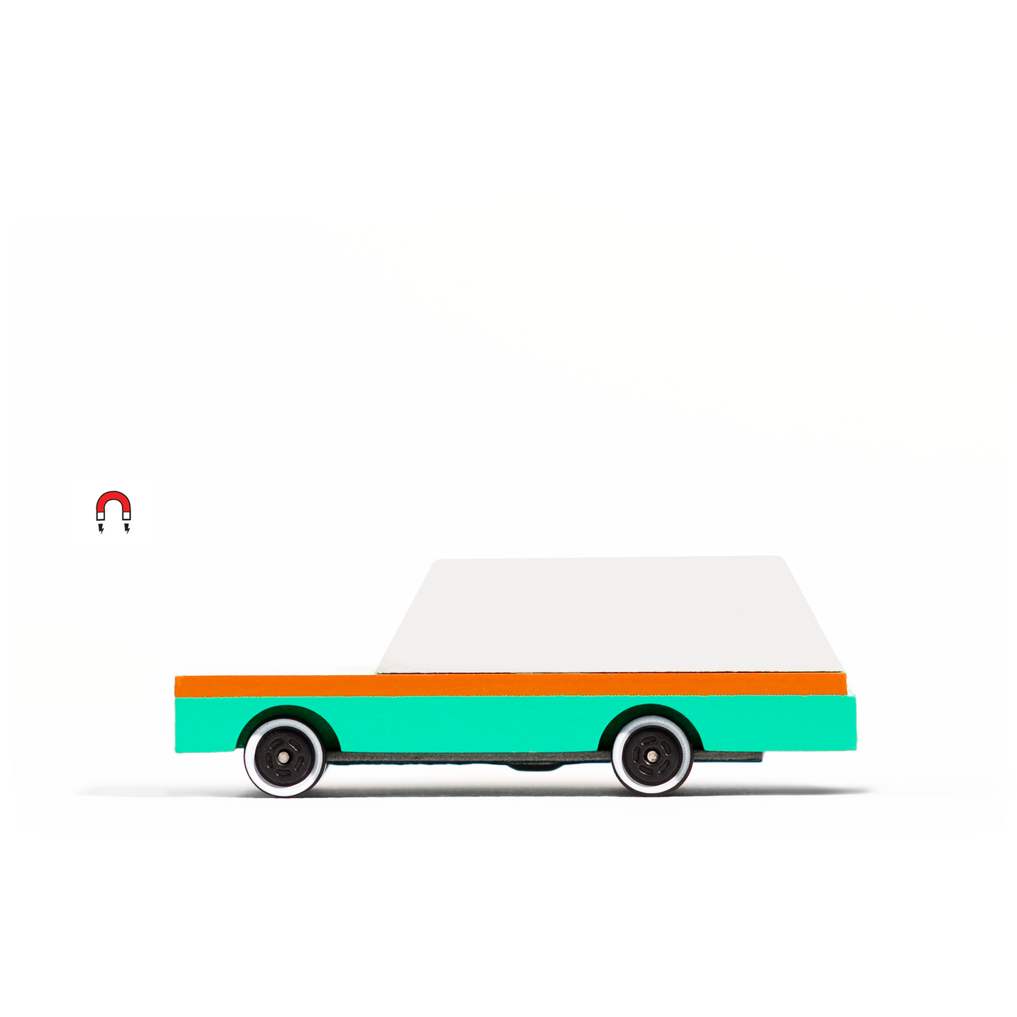 Auto De Madera - Teal Wagon