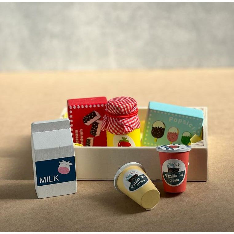 Caja con Alimentos