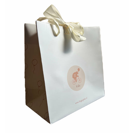 Bolsa para regalo con cinta de seda - S (11 x 20 x 20 cm)