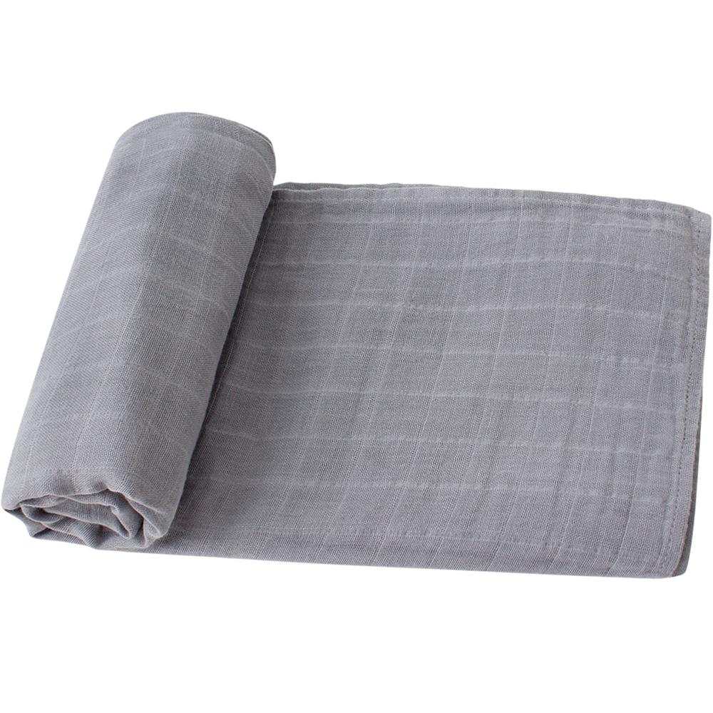 Swaddle / Manta Muselina 100% algodón orgánico - Pebble