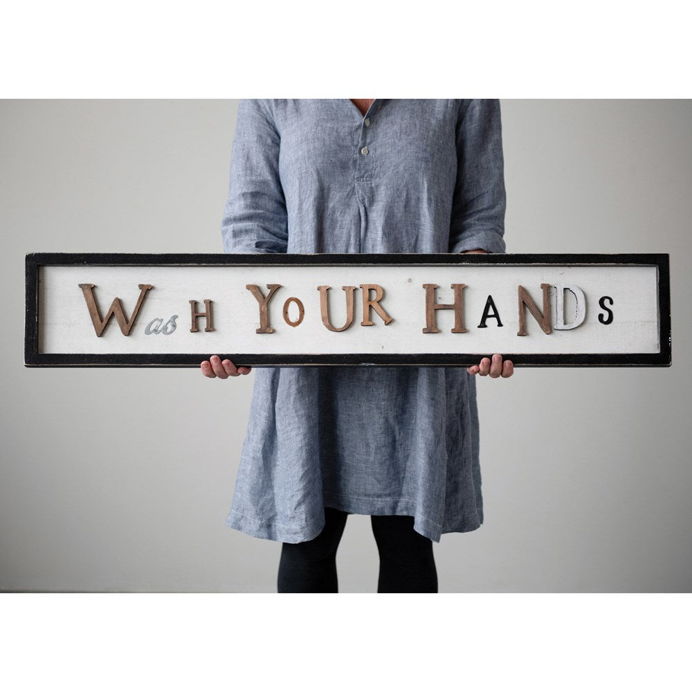 Cuadro Wash Your Hands
