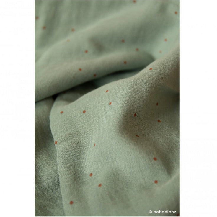 Saco de dormir Verano New Dreamy - Toffee Sweet Dots Eden Green