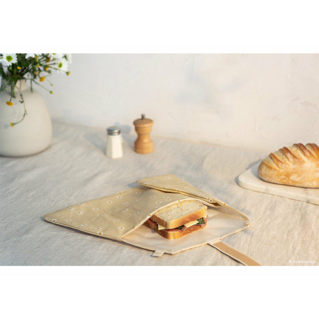 Sandwich Wrap Eco Sunshine - Daisies