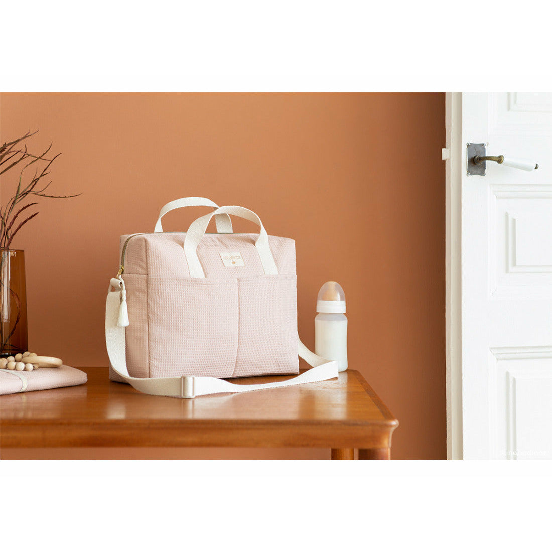 Bolso cambiador impermeable Gala - Misty Pink