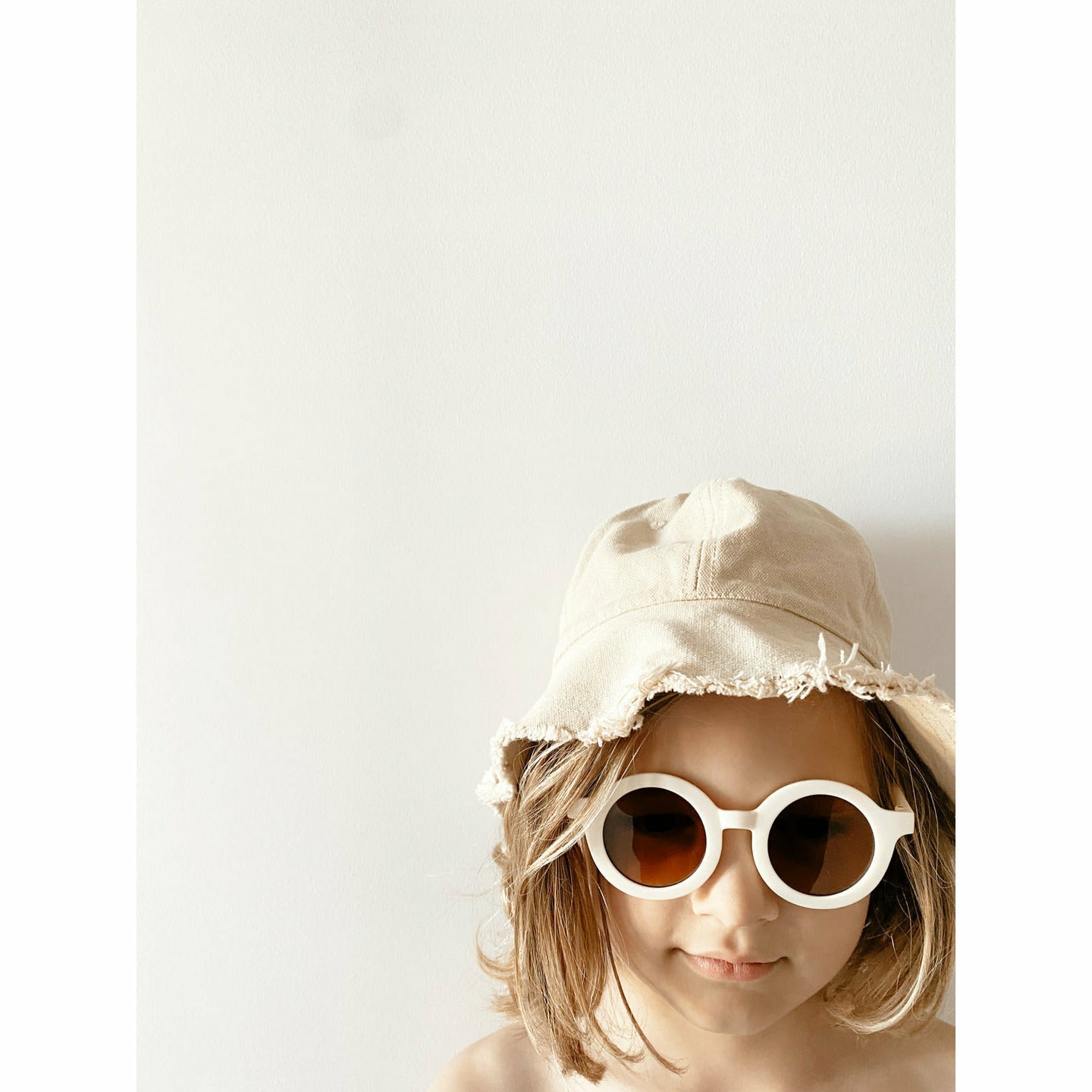 Anteojos Vintage - Milk White