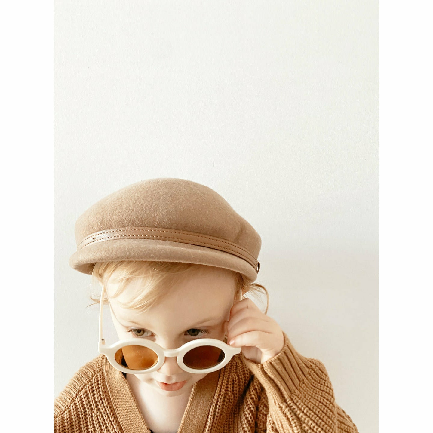 Anteojos Vintage - Milk White