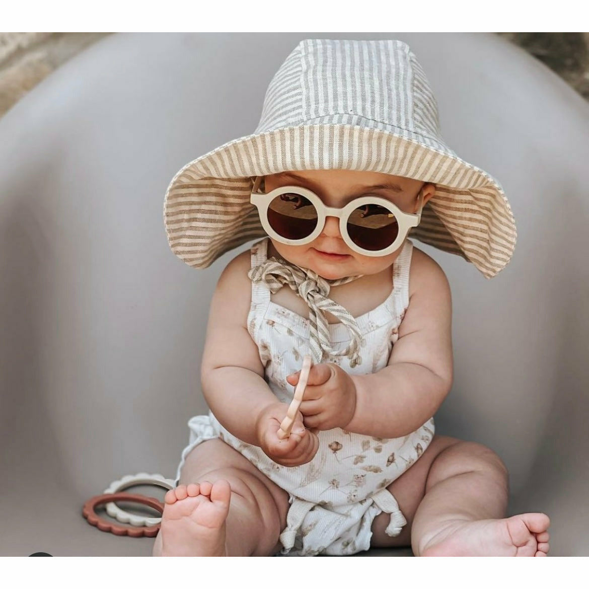 Anteojos Vintage - Milk White