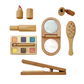 Set de maquillaje madera
