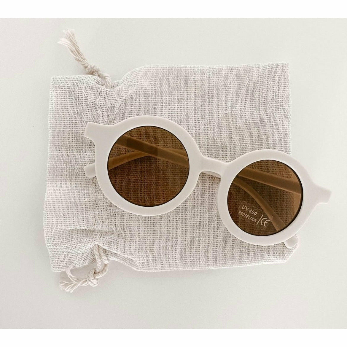 Anteojos Vintage - Milk White