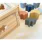 Juego de encaje - Dino Shape Sorter