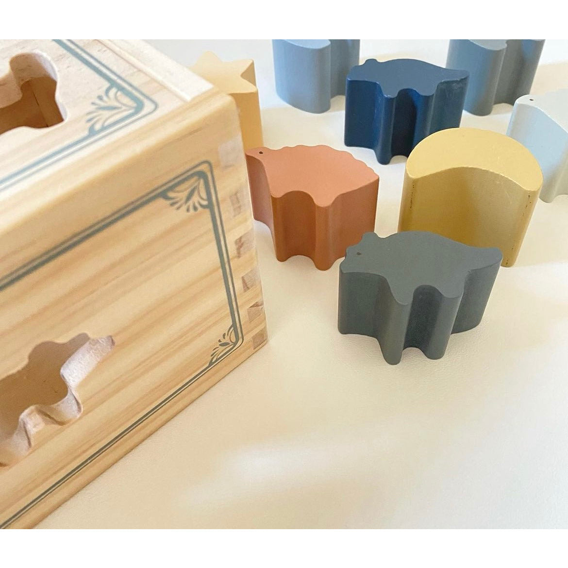 Juego de encaje - Dino Shape Sorter