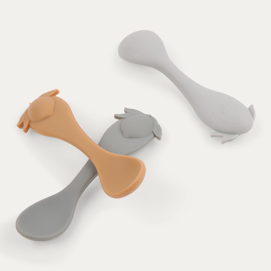 Set 3 Cucharas Silicona Lemon - Ocean Mix