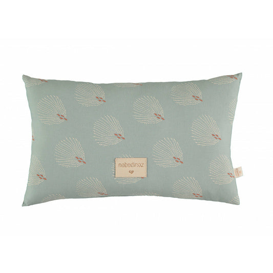 Cojín Laurel - White Gatsby / Antique Green