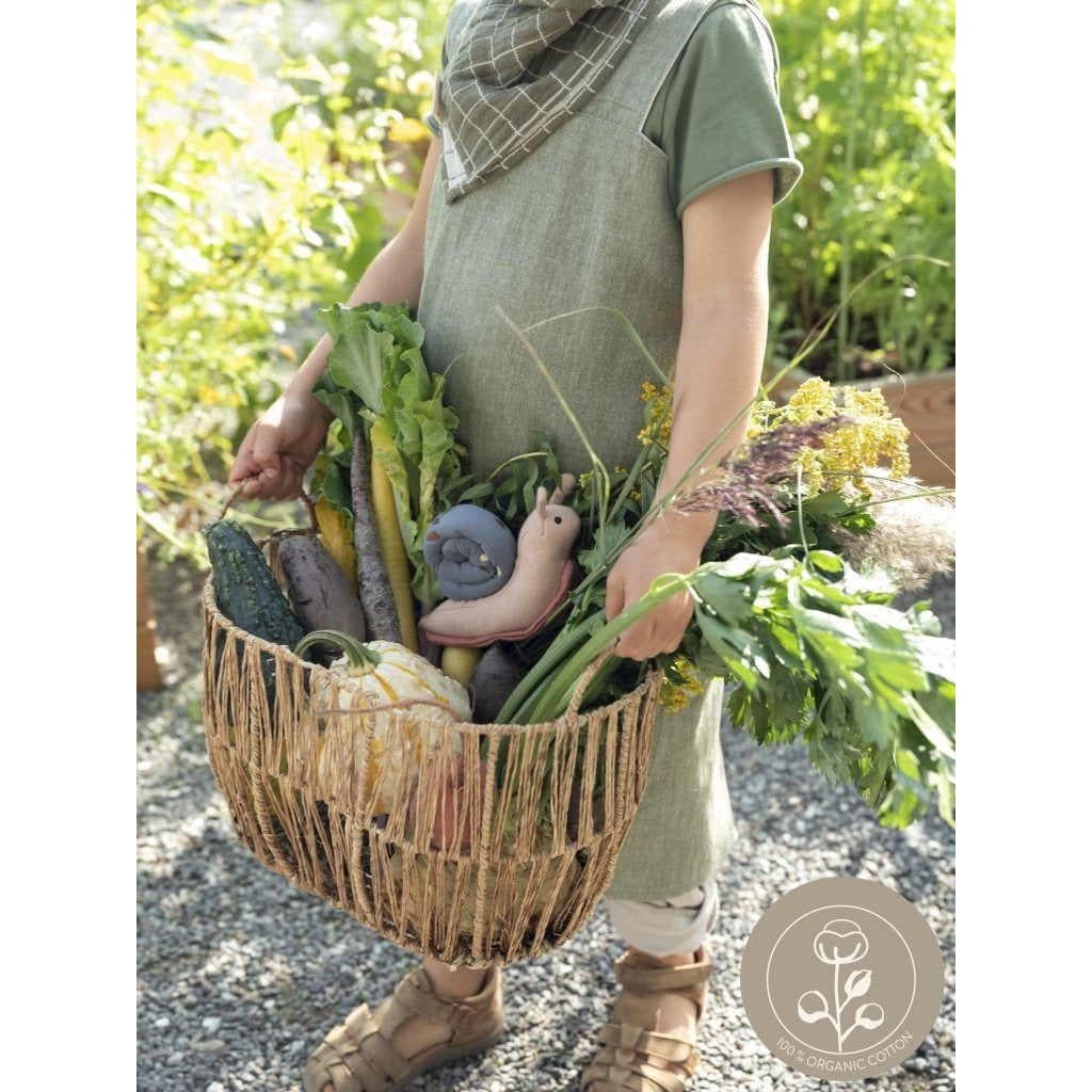 Delantal - Chambray Olive